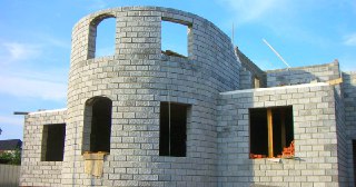 Строительство дома из газосиликата под ключ Курганинск цены от 11699 руб.