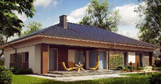 Строительство одноэтажных домов Курганинск цена от 23603 руб. м2