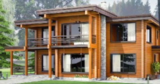 Строительство загородных домов Курганинск цена от 12828 руб. м2