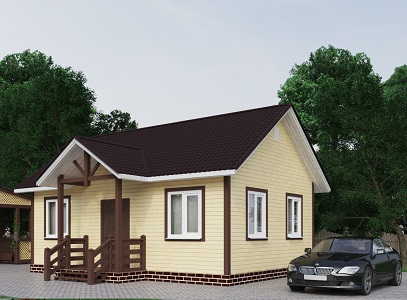 Купить дом 8 на 8 в Курганинске цена от 831222 руб