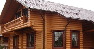 Строительство дома из оцилиндрованного бревна в Курганинске - от 133406 рублей