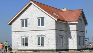 Построить двухэтажный дом из газобетона в Курганинске - Строй-Кгн от 133406 рублей